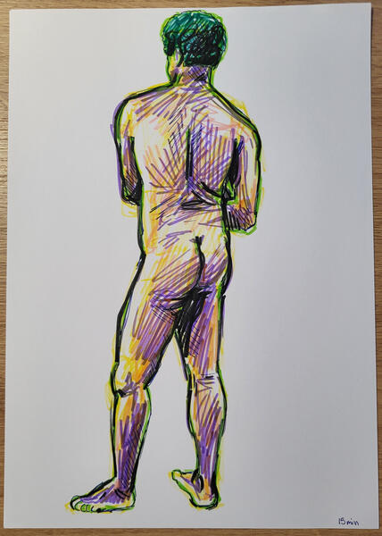 Figure Drawing (2024) - Gobelins Paris 4