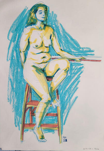 Figure Drawing (2024) - Kixott Session 2