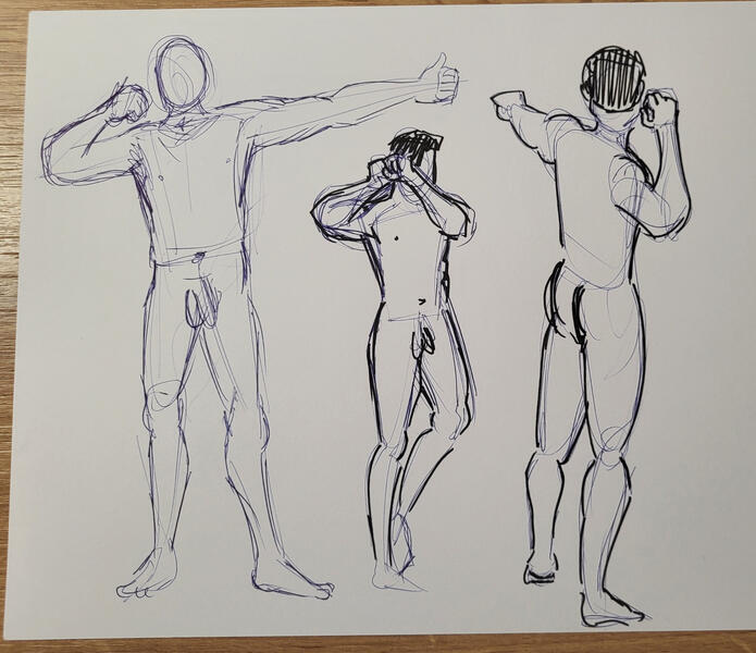 Figure Drawing (2024) - Gobelins Paris 12