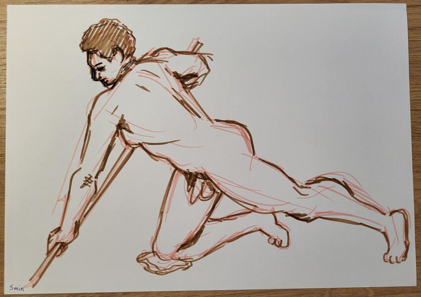 Figure Drawing (2024) - Gobelins Paris 2
