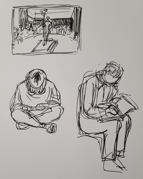 Figure Drawing (2024) - Gobelins Paris 15