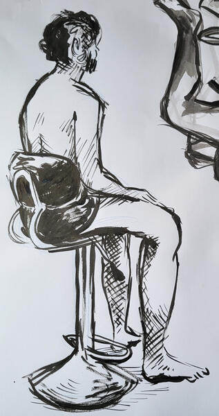 Figure Drawing (2024) - Uni Work 9