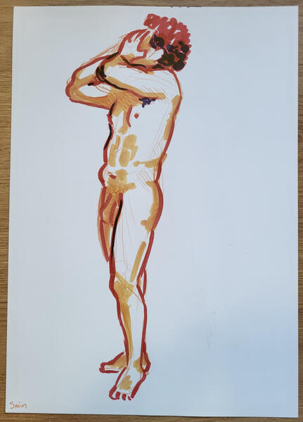 Figure Drawing (2024) - Gobelins Paris 8