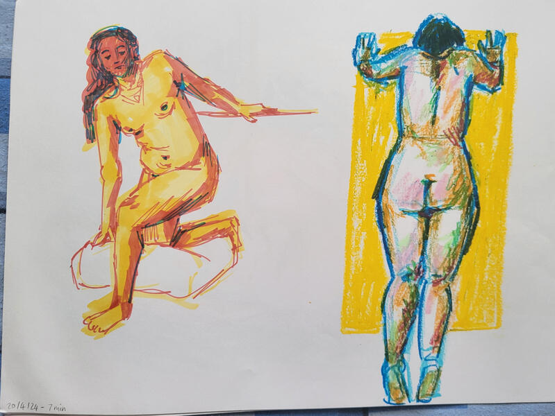 Figure Drawing (2024) - Kixott Session 1