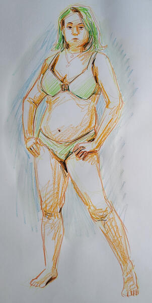 Figure Drawing (2024) - Uni Work 10