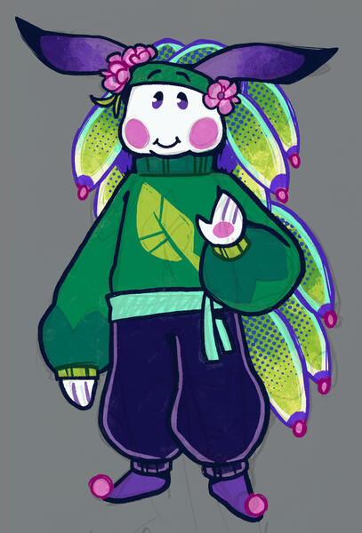 Leaf Slug Character (2025)