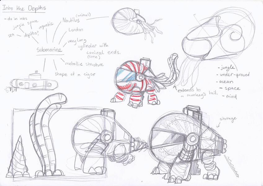 Submarine Concepts #1 (2024) / UNI ASSIGNMENT