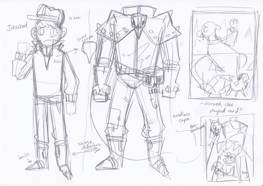 Headless Horseman and Ichabod Concept (2024) / UNI ASSIGNMENT