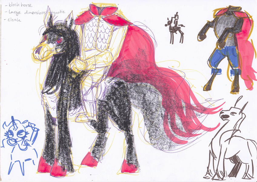 Headless Horseman Early Concepts (2024) / UNI ASSIGNMENT