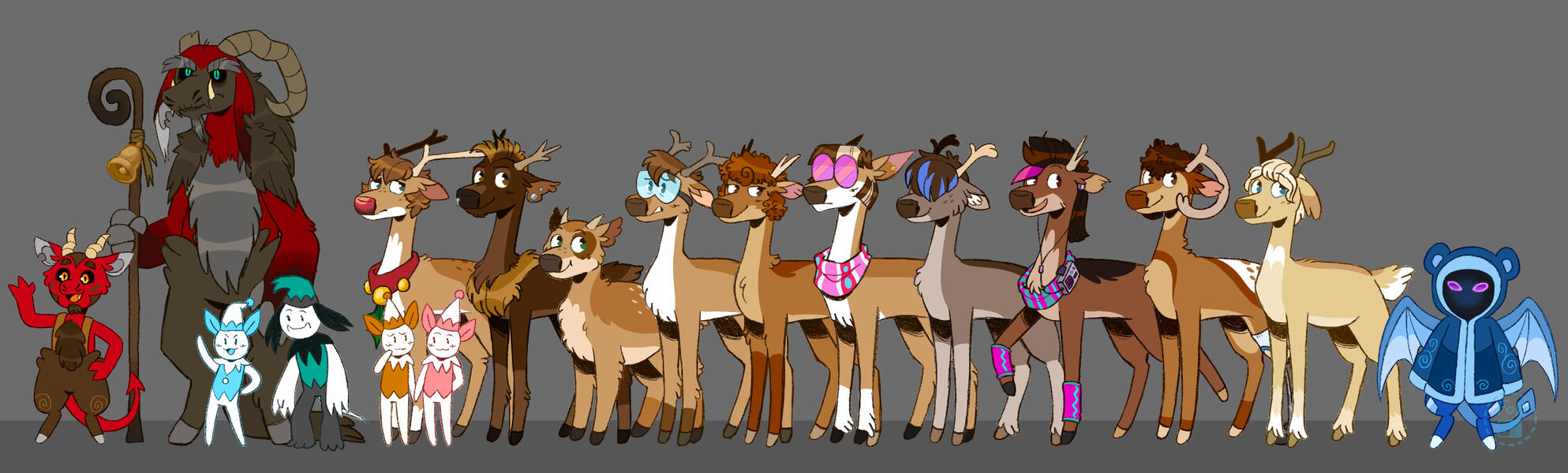 Christmas Characters Line-up (2023)