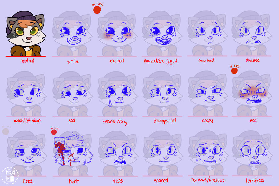 Cat_Robin Expressions (2023)