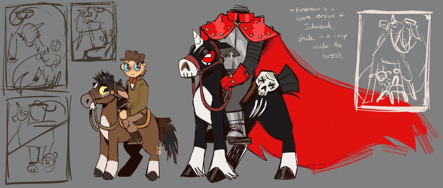 Headless Horseman, Ichabod and Gunpowder (2024) / UNI ASSIGNMENT