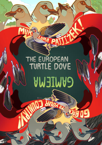 Turtle Doves (2024) / EXHIBITION PIECE