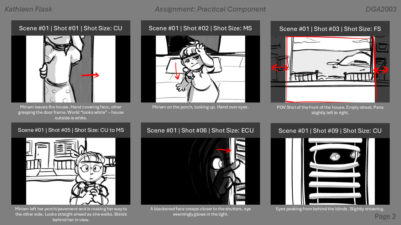 Untitled (2025) - Storyboard a given script exercise pt.1 [UNI ASSIGNMENT]