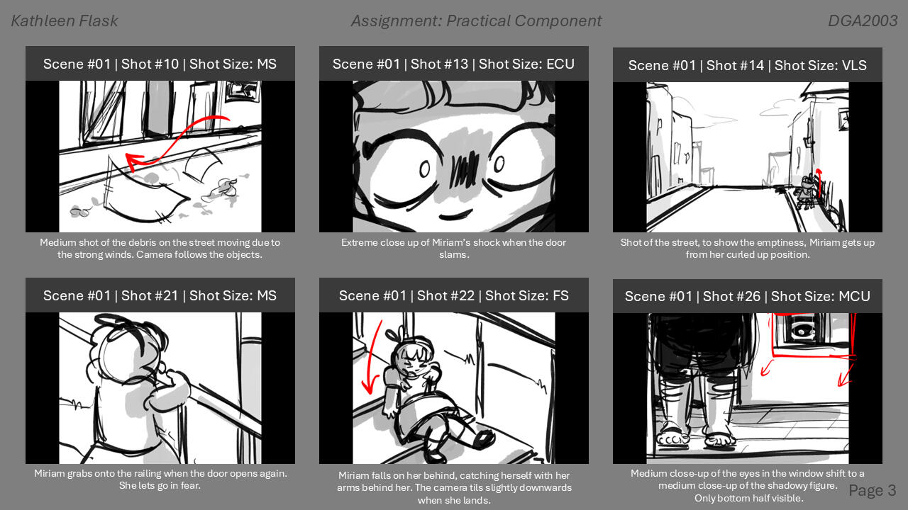 Untitled (2025) - Storyboard a given script exercise pt.2 [UNI ASSIGNMENT]