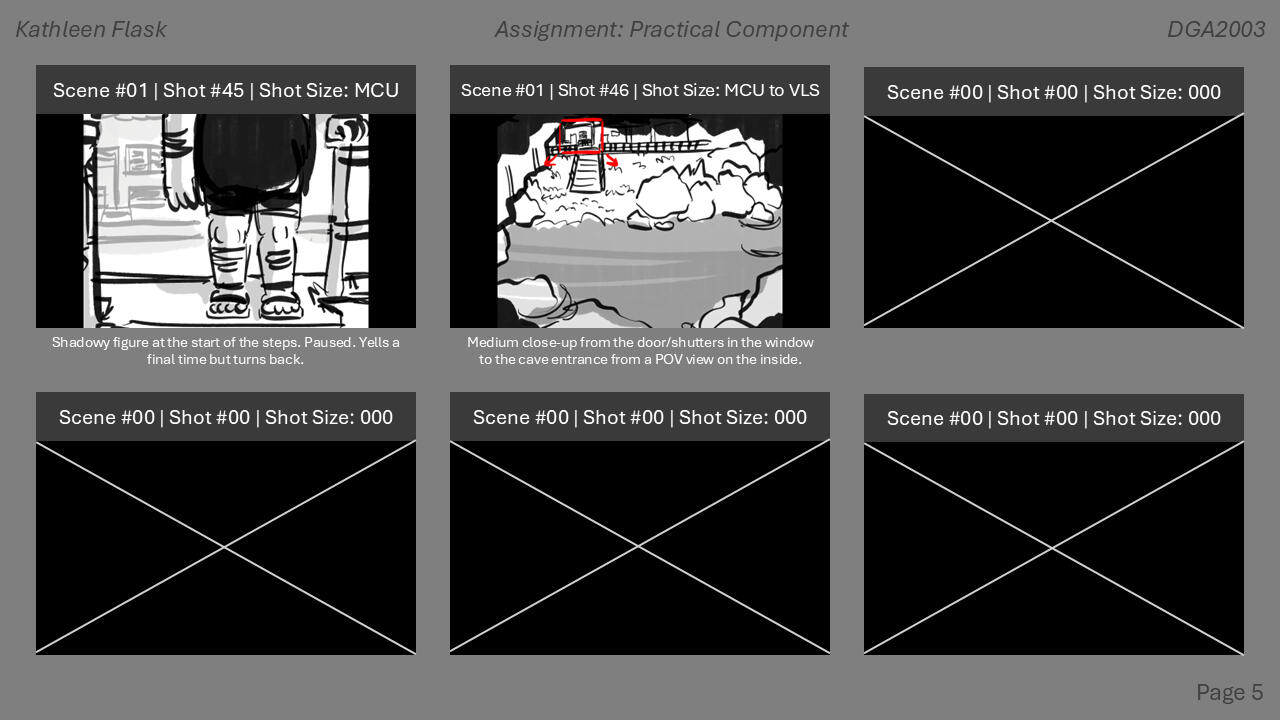 Untitled (2025) - Storyboard a given script exercise pt.4 [UNI ASSIGNMENT]