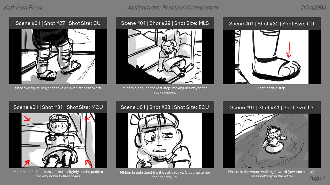 Untitled (2025) - Storyboard a given script exercise pt.3 [UNI ASSIGNMENT]