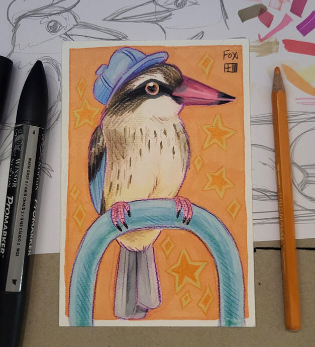 Day 13 : Brown Hooded Kingfisher