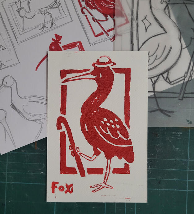 Day 7 : Scarlet Ibis