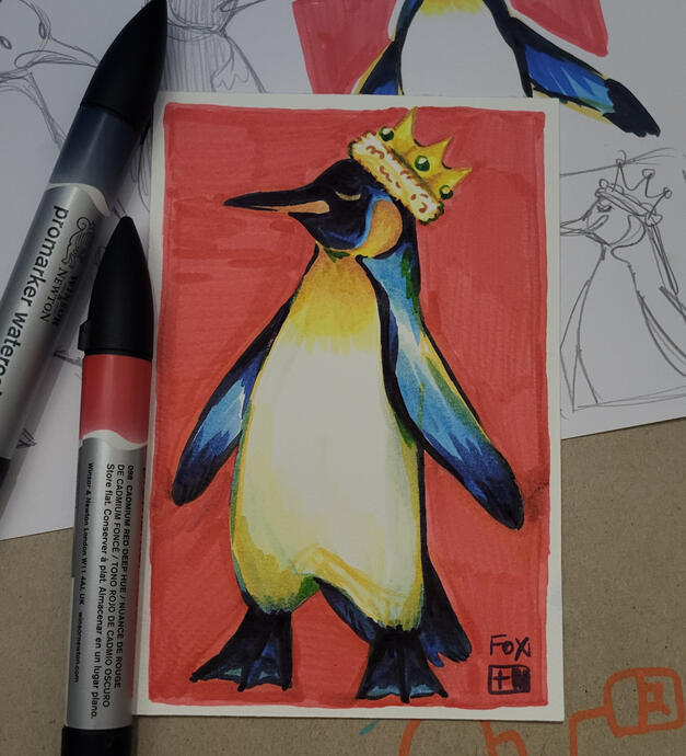 Day 8 : King Penguin