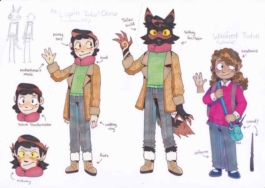 Lulu and Winnie Final Designs