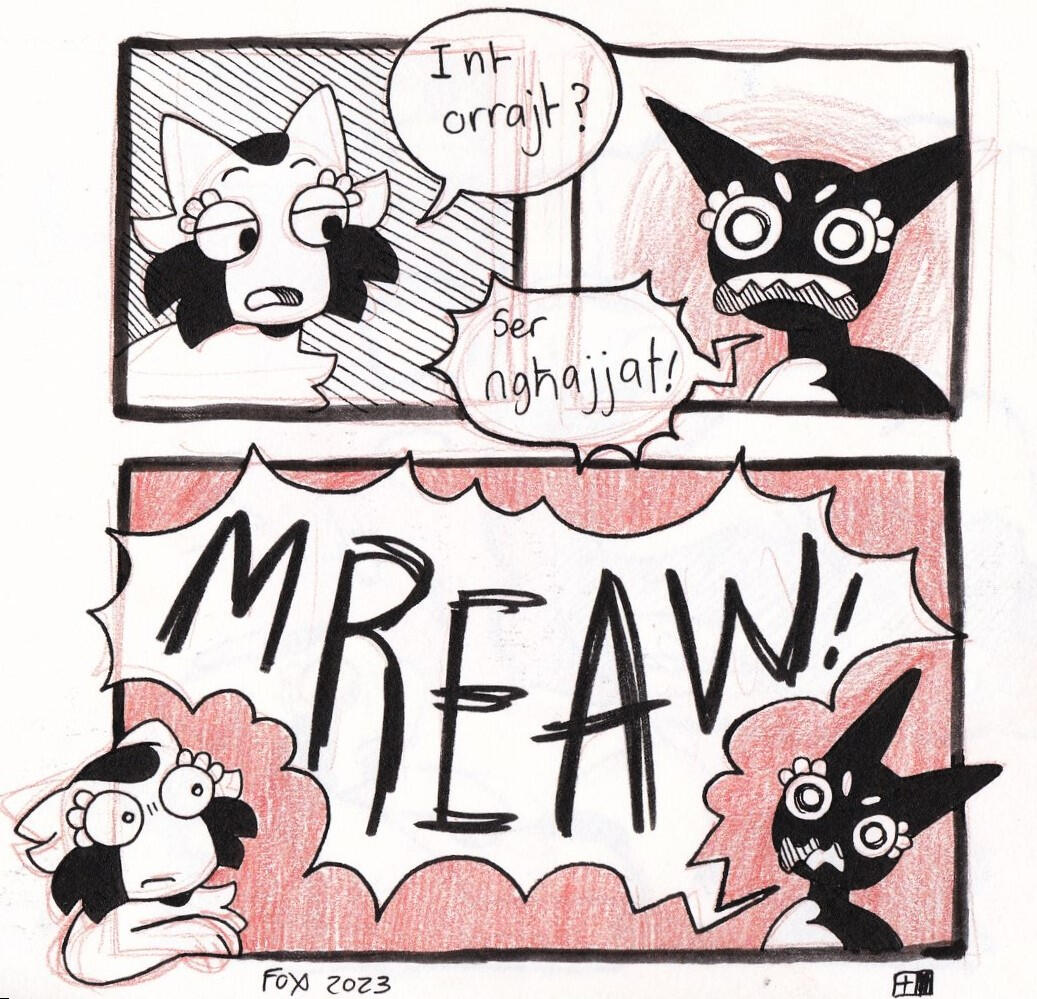 COMIC 2: MREAW!