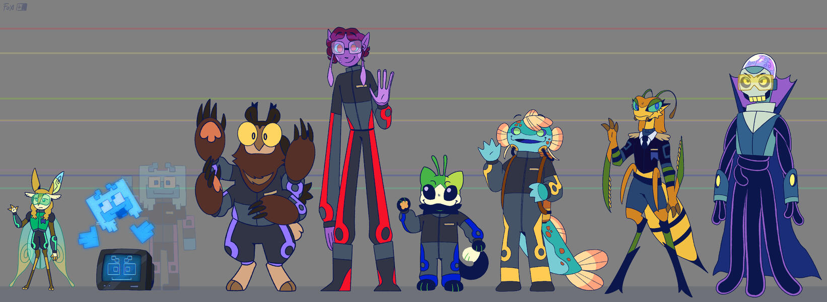 Character Height Chart