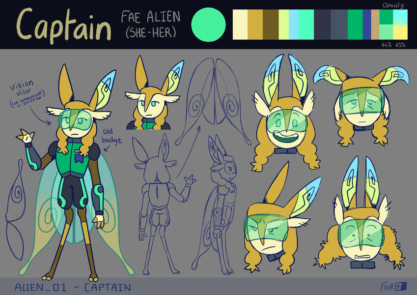 Alien_01 : Captain