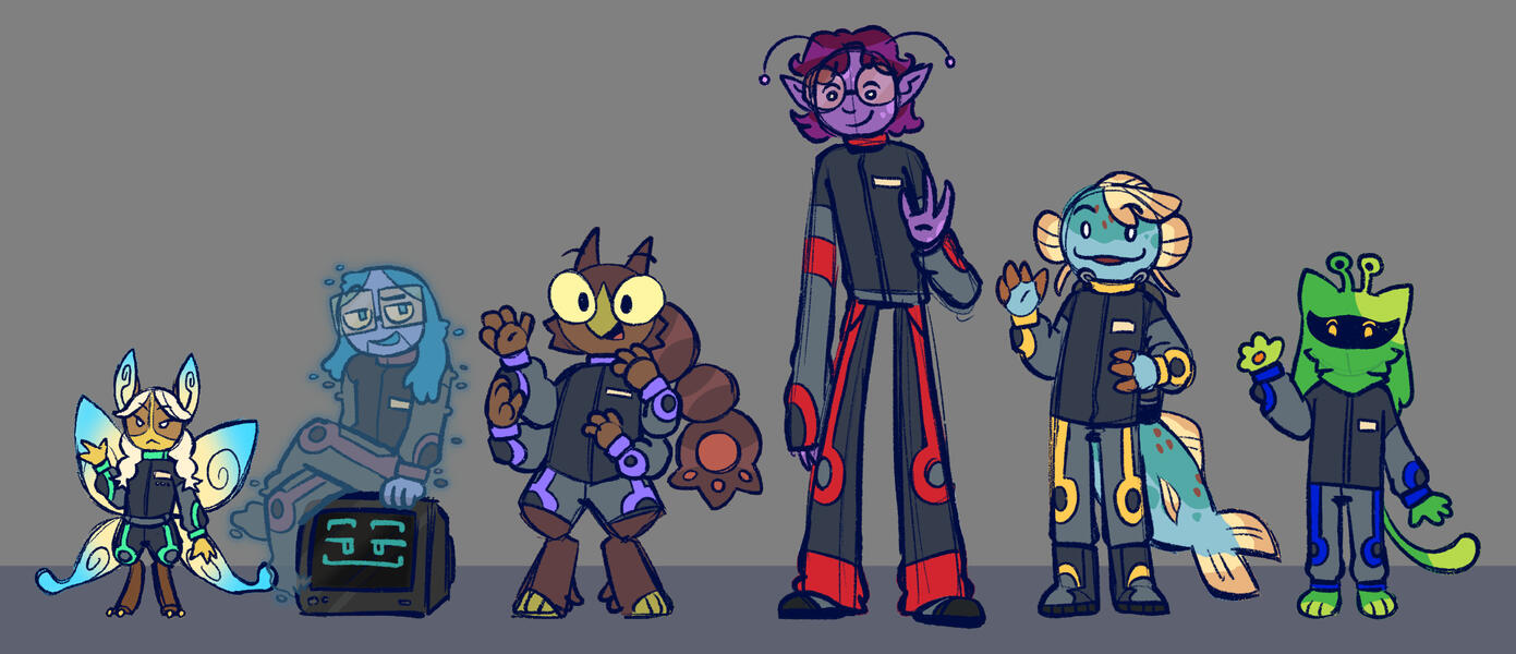 First Character Line-up