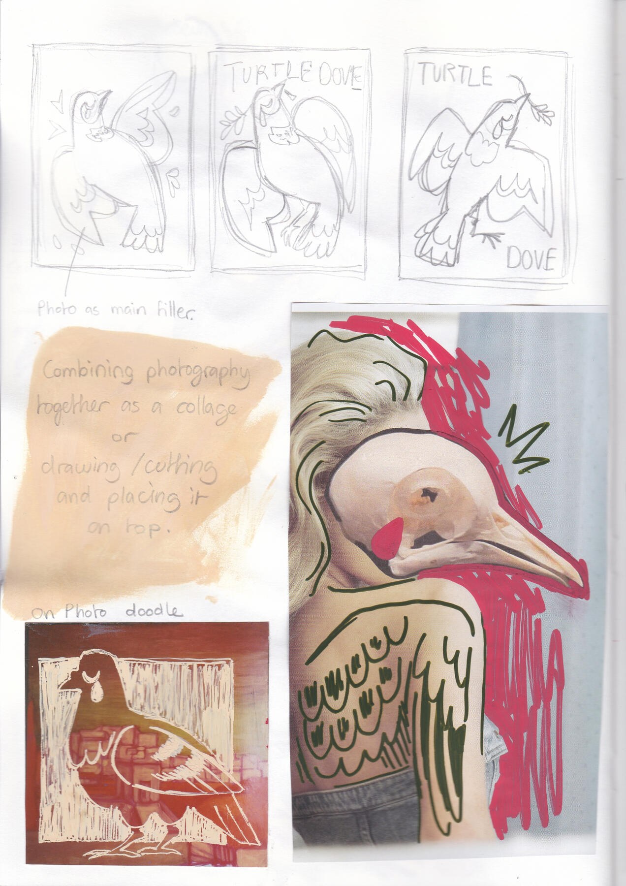 PAGE 14 (Collage and Mixed-Media concepts)