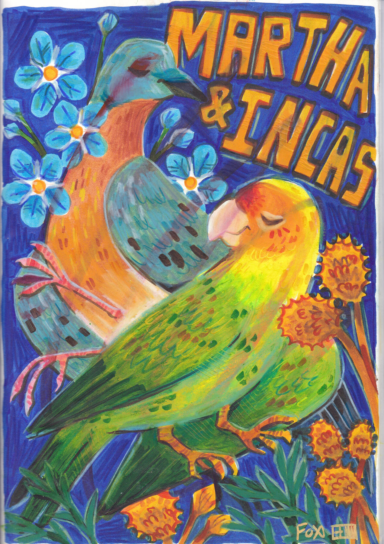 PAGE 2 (Martha &amp; Incas - Brainstorm Doodle)